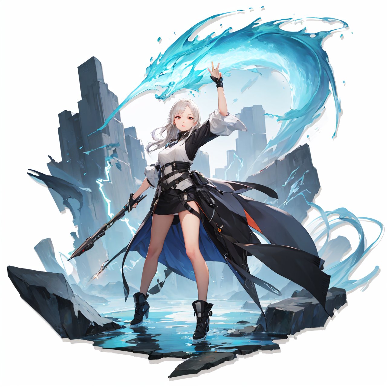 00073-2170908499-(masterpiece, best quality_1.2), , [(white background_1.5)__5], lightning, full body, solo, 1girl, arm up.jpg